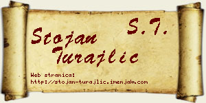 Stojan Turajlić vizit kartica